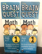 Brain quest math for sale  Gig Harbor
