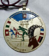 Cogne medaglia concorrente usato  Aosta
