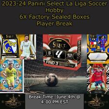 Yeremy Pino 2023-24 Panini Select La Liga Fútbol 6X Box Player Break #5, usado segunda mano  Embacar hacia Argentina