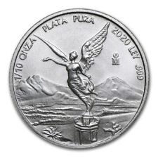 Moneda México Libertad 2020 1/10 oz plata plata pura moneda bu - cc355 segunda mano  Embacar hacia Argentina