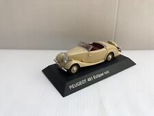 HACHETTE NOREV Peugeot 401 Eclipse 1935 sans boite 1/43 Voiture Collection d'occasion  Angers-