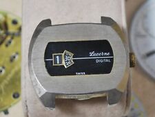 Vintage Anos 1960 Swiss LUCERNE Digital One Jewel Relógio Masculino de Vento Manual --4 Reparos comprar usado  Enviando para Brazil