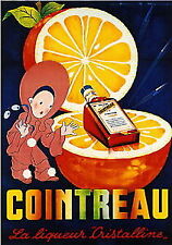 974678 Cointreau licor licor francés europeo estampado en pared cartel segunda mano  Embacar hacia Argentina