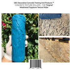 Rodillos de textura de concreto, el rodillo de concreto de piedra insignia desgastado ""SBC original segunda mano  Embacar hacia Argentina