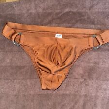 Rufskin Copper Brown Cheekie swimwear Bikini size M for sale  Shipping to South Africa