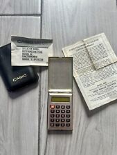 Calcolatrice vintage casio usato  Roma