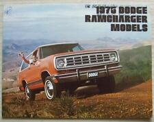 Dodge ramcharger usa for sale  LEICESTER