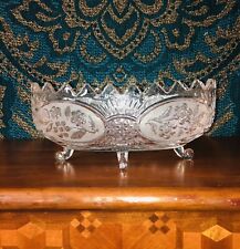 Crystal compote vintage for sale  Springfield