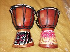 Two small djembe for sale  THORNHILL