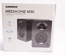 Par de monitores de estúdio Samson SAM30 3 polegadas alimentados (preto) comprar usado  Enviando para Brazil