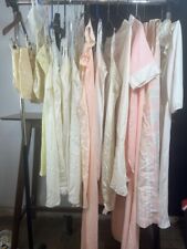 Lote de 20 vestidos de noche vintage para mujer lencería ropa de dormir calzoncillos segunda mano  Embacar hacia Mexico