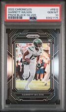 2022 Chronicles Prizm Black Silver Garrett Wilson Rookie RC #PB-12 PSA 10 Gem 💎 comprar usado  Enviando para Brazil