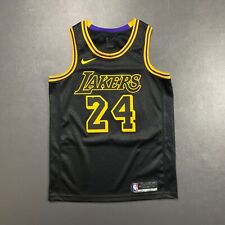 100% Authentic Kobe Bryant Nike Lakers Black Mamba City Swingman Jersey 48 L for sale  Shipping to South Africa