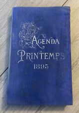 Agenda ancien 1895 d'occasion  Chartres