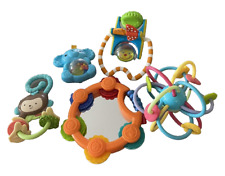 Usado, Lote de 5 brinquedos para bebês de desenvolvimento Fisher Price Manhattan Toy e outros 0-12 meses comprar usado  Enviando para Brazil