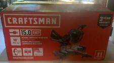 CRAFTSMAN 10-in 15 Amps Single Bevel Sliding Compound Miter Saw Free Shipping for sale  Nicholasville