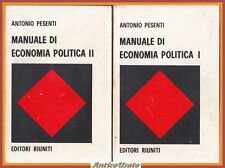 Manuale economia politica usato  Bari