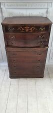 Vintage mahogany chest for sale  COALVILLE