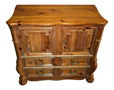 Vintage Henredon Country French Style Solid Knotty Pine Cabinet for sale  Voorhees