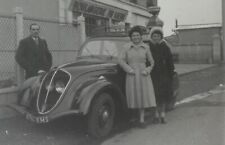FRANCE Famille Voiture Peugeot 202 c1950 Photo Stereo Plaque Vintage V36n1 segunda mano  Embacar hacia Argentina