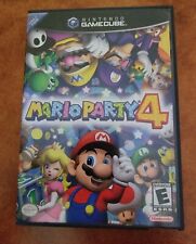 Mario Party 4 (Nintendo GameCube, 2002) Tested Excellent Condition Complete for sale  Waterbury