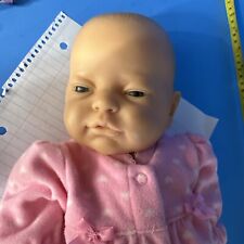 Berjusa Anatomically Correct Newborn Baby Doll GIRL *Blue Eyes* 16” Newborn, used for sale  Shipping to South Africa