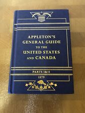 Used, Appleton's Railway Guide to the United States and Canada: Bradshaw Rail for sale  SUTTON