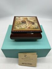 Ercolano Music Box Kitten Frolic  Brenda Burke Memory Song Limited Ed 2002 Italy for sale  Shipping to South Africa