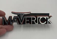 Emblema vintage da década de 1970 Ford Maverick emblema placa de identificação com destaque laranja comprar usado  Enviando para Brazil