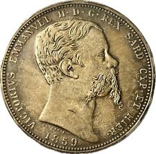 5 lire 1859 usato  Sesto San Giovanni