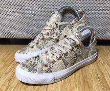 Converse All Star Rare Snake Skin Trainers Size 6 UK VGC for sale  Shipping to South Africa