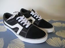 Used, Mens Black Canvas Trainers UK 10 for sale  Shipping to South Africa