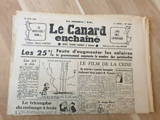 Journal canard enchaîné d'occasion  Bellegarde-sur-Valserine