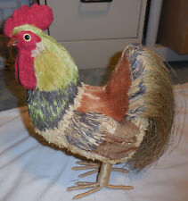 Rooster figure straw for sale  Toledo