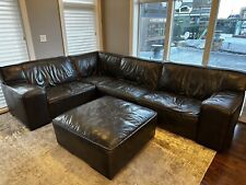 5 section leather couch for sale  Chicago