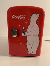 Mini refrigerador refrigerador Coca-Cola urso polar KWC-4 6 latas comprar usado  Enviando para Brazil