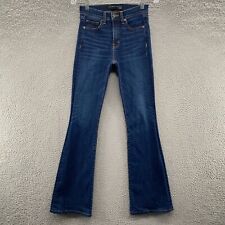 Jeans Veronica Beard Feminino 25 0 Azul Elástico Beverly Skinny Flare Cintura Alta comprar usado  Enviando para Brazil