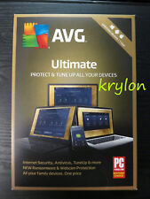 AVG Ultimate 2024 10 PC Dispositivos Mac 1 año versión al por menor ¡solo tarjeta clave de producto! segunda mano  Embacar hacia Argentina