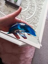 Glass dolphin bright for sale  WYMONDHAM