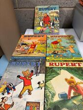 Rupert bear annuals for sale  HOLMFIRTH