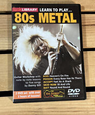 Lick Library: Aprenda a tocar metal dos anos 80 [DVD] - DVD CWVG Kiss Poison Skid Row comprar usado  Enviando para Brazil