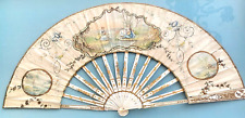 framed vintage french fan for sale  Washington