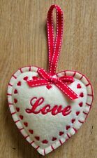 Fabric love heart for sale  GERRARDS CROSS
