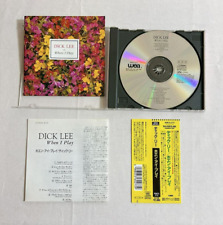 Dick Lee - When I Play Japan płyta CD z Obi 1991 Out Of Print na sprzedaż  Wysyłka do Poland