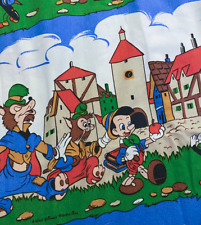 Pinocchio kinder bettwäsche gebraucht kaufen  Norderstedt