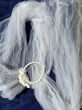 Vintage Wedding Veil Detachable 12ft Veil for sale  Shipping to South Africa