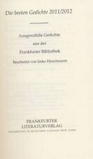Frankfurter bibliothek lyrik gebraucht kaufen  Berlin
