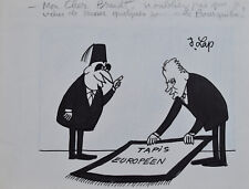 Jacques Laplaine (1921-1987) - Canard enchaîné (09) - feutre - Brandt, używany na sprzedaż  Wysyłka do Poland