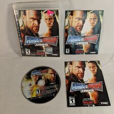 PS3 WWE SmackDown vs Raw 2009 Playstation 3 disco manual T videogame luta livre comprar usado  Enviando para Brazil