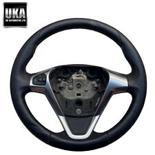 VOLANTE G1BB-3600-AA FORD FIESTA MK7 3 RAIOS COURO CROMADO 2013-2018 #10 comprar usado  Enviando para Brazil